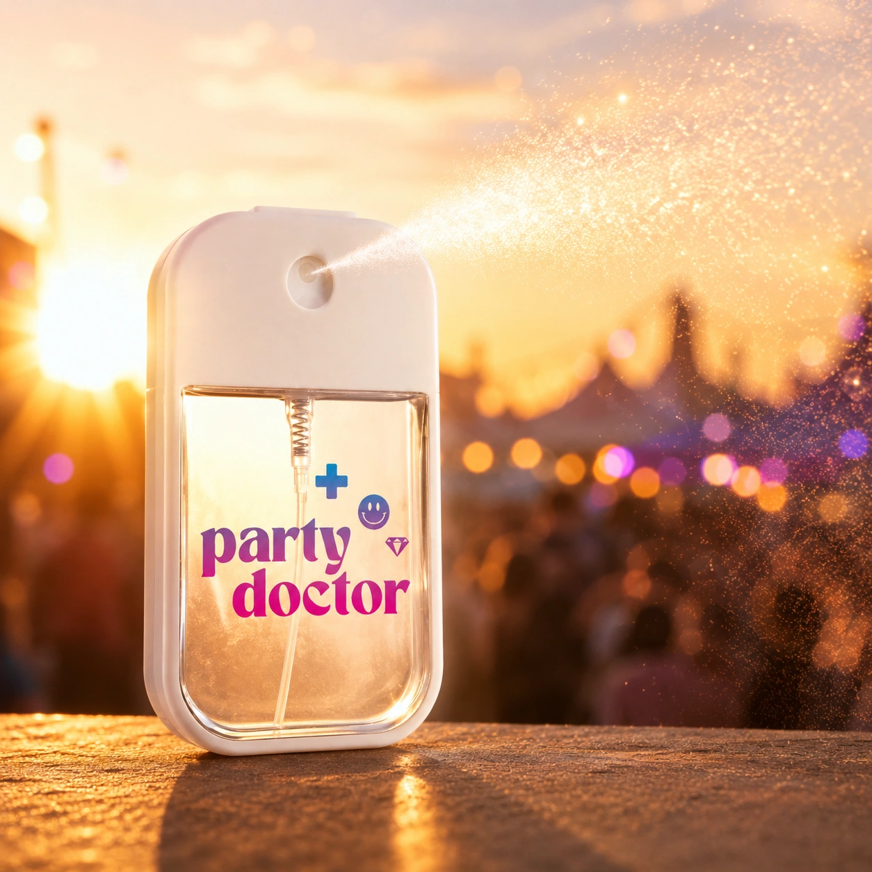 Cestovní dezinfekce na festival 50ml