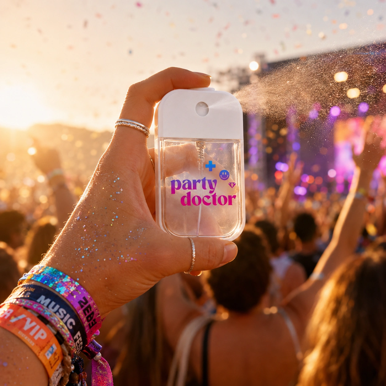 Cestovní dezinfekce na festival 50ml - Obrázek 3